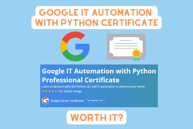 Google IT Automation with Python Professional Certificate